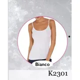 Canottiera Donna Quattro stagioni Made in Tunisia Quotidiano Colore Unico Standard — foto 1