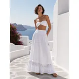 Gonne Genere Donna Primavera/Estate Made in Italia Quotidiano Vari Colori Oversize — foto 5