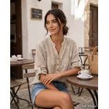 Camicie(D) Genere Camicia Camicia Donna Primavera/Estate Made in Italia Quotidiano Vari Colori Curvy(taglie forti) — foto 1