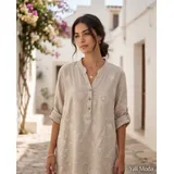Camicie(D) Genere Camicia Camicia Donna Primavera/Estate Made in Italia Quotidiano Vari Colori Curvy(taglie forti) — foto 3