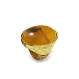 Grande Anello Elastico Ovale con Pietra in Resina — foto 4
