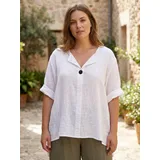 Camicia Felpa T-Shirt Maglie Donna Autunno Made in Italia Quotidiano Vari Colori Standard — foto 1