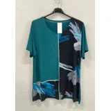 T-Shirt & Top(D) Genere T-Shirt Donna Estate Made in Italia Quotidiano Colore Unico Curvy(taglie forti) Multicolore — foto 1