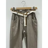 Pantaloni(D) Genere Pantaloni Donna Primavera/Estate Made in Italia Tempo libero Vari Colori Standard Monocromo — foto 4