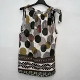T-Shirt & Top(D) Genere Camicia caftani Donna Quattro stagioni Made in Italia Quotidiano Colore Unico Standard Monocromo — foto 3