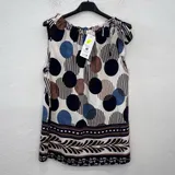 T-Shirt & Top(D) Genere Camicia caftani Donna Quattro stagioni Made in Italia Quotidiano Colore Unico Standard Monocromo — foto 5