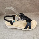 Sandali(D) Genere Sandali con Zeppa Donna Made in Cina — foto 4