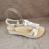 Sandali(D) Genere Sandali con Zeppa Donna Made in Cina — foto 3