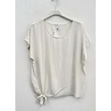 T-Shirt & Top(D) Genere T-Shirt Donna Estate Made in Italia Quotidiano Vari Colori Standard Monocromo — foto 3