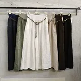Pantaloni(D) Genere Pantaloni Donna Estate Made in Spagna Quotidiano Colore Unico Curvy(taglie forti) — foto 1
