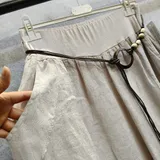 Pantaloni(D) Genere Pantaloni Donna Estate Made in Spagna Quotidiano Colore Unico Curvy(taglie forti) — foto 4