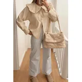 Camicie(D) Genere Camicia Camicia Casual Donna Primavera/Estate Made in Italia Tempo libero Vari Colori Standard Righe Cotone — foto 3