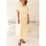 Vestiti Genere Vestiti Donna Primavera/Estate Made in Italia Tempo libero Vari Colori Standard Monocromo Cotone — foto 11