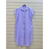 Vestiti Genere Vestiti Donna Primavera/Estate Made in Italia Tempo libero Vari Colori Standard Monocromo Cotone — foto 13