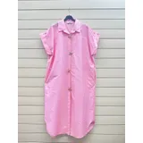 Vestiti Genere Vestiti Donna Primavera/Estate Made in Italia Tempo libero Vari Colori Standard Monocromo Cotone — foto 10