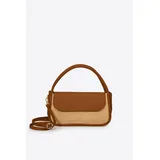 Borse in Pelle Genere Borsa a Mano Donna Estate Made in Italia Tempo libero Colore Unico 1 colore metallo — foto 3