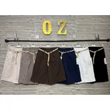 Pantaloni(D) Genere Pantaloni Shorts Donna Estate Made in Italia Quotidiano Vari Colori Standard Monocromo elastico — foto 1