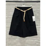 Pantaloni(D) Genere Pantaloni Shorts Donna Estate Made in Italia Quotidiano Vari Colori Standard Monocromo elastico — foto 5