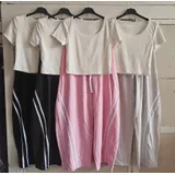Pantaloni Sportivi Tuta sportiva Donna Primavera/Estate Made in Italia Quotidiano Vari Colori Standard Monocromo — foto 3