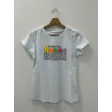 T-Shirt & Top(D) Genere T-Shirt Donna Primavera/Estate Made in Cina Tempo libero Colore Unico Standard — foto 1