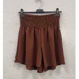 Pantaloni(D) Genere Pantaloni Shorts Donna Estate Made in Italia Quotidiano Vari Colori Standard Monocromo elastico — foto 8