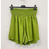 Pantaloni(D) Genere Pantaloni Shorts Donna Estate Made in Italia Quotidiano Vari Colori Standard Monocromo elastico — foto 12