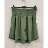 Pantaloni(D) Genere Pantaloni Shorts Donna Estate Made in Italia Quotidiano Vari Colori Standard Monocromo elastico — foto 14
