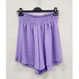 Pantaloni(D) Genere Pantaloni Shorts Donna Estate Made in Italia Quotidiano Vari Colori Standard Monocromo elastico — foto 15