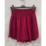Pantaloni(D) Genere Pantaloni Shorts Donna Estate Made in Italia Quotidiano Vari Colori Standard Monocromo elastico — foto 19