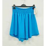 Pantaloni(D) Genere Pantaloni Shorts Donna Estate Made in Italia Quotidiano Vari Colori Standard Monocromo elastico — foto 6