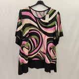 Maglierie&Felpe(D) Genere Donna Estate Made in Italia Quotidiano Vari Colori Curvy(taglie forti) Stampata — foto 3