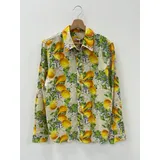 Camicie(U) Uomo Camicia Casual Uomo Primavera/Estate Made in Italia Tempo libero Colore Unico Standard Multicolore — foto 3