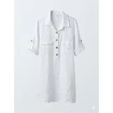 Camicie(D) Genere Camicia Camicia Casual Donna Estate Made in Italia Tempo libero Vari Colori Standard Monocromo Lino — foto 5