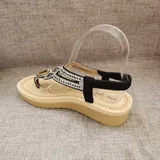 Sandali(D) Genere Sandali con Zeppa Donna Made in Cina — foto 4