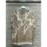 T-Shirt & Top(D) Genere T-Shirt Donna Estate Made in Italia Quotidiano Vari Colori Standard Stampata — foto 4