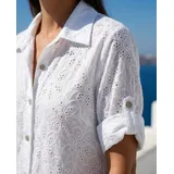 T-Shirt & Top(D) Genere T-Shirt Donna Primavera/Estate Made in Italia Quotidiano Vari Colori Oversize — foto 5
