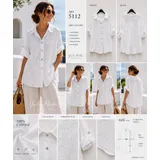 T-Shirt & Top(D) Genere T-Shirt Donna Primavera/Estate Made in Italia Quotidiano Vari Colori Oversize — foto 3