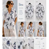 Camicie(D) Genere Camicia Donna Primavera/Estate Made in Italia Quotidiano Vari Colori Oversize — foto 4