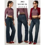 Jeans(D) Genere Jeans Larghi Donna Quattro stagioni Made in Cina Tempo libero Colore Unico Standard — foto 1