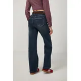 Jeans(D) Genere Jeans Larghi Donna Quattro stagioni Made in Cina Tempo libero Colore Unico Standard — foto 4