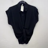 Camicie(D) Genere Camicia Donna Quattro stagioni Made in Italia Quotidiano Vari Colori Standard Monocromo — foto 4