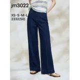 Jeans(D) Genere Jeans Larghi Donna Quattro stagioni Made in Cina Tempo libero Colore Unico Standard — foto 1