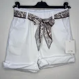 Pantaloni(D) Genere Pantaloni Donna Quattro stagioni Made in Italia Quotidiano Colore Unico Standard Viscosa — foto 4