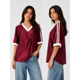 T-Shirt Donna Primavera/Estate Made in Italia Quotidiano Vari Colori Standard Monocromo — foto 1