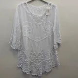 T-Shirt & Top(D) Genere T-Shirt Donna Quattro stagioni Made in Italia Quotidiano Vari Colori Standard Monocromo — foto 1