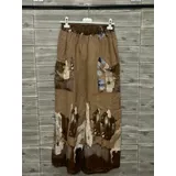 Pantaloni(D) Genere Pantaloni Donna Estate Made in Italia Quotidiano Vari Colori Standard Stampata — foto 5