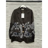 Giacche(D) Genere Giacca Blazer Donna Estate Made in Italia Tempo libero Vari Colori Standard Stampata — foto 8