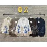 Giacche(D) Genere Giacca Blazer Donna Estate Made in Italia Tempo libero Vari Colori Standard Stampata — foto 3