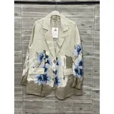 Giacche(D) Genere Giacca Blazer Donna Estate Made in Italia Tempo libero Vari Colori Standard Stampata — foto 4
