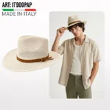 Cappelli Cappello di Paglia Quattro stagioni Made in Italia Quotidiano Vari Colori — foto 1
